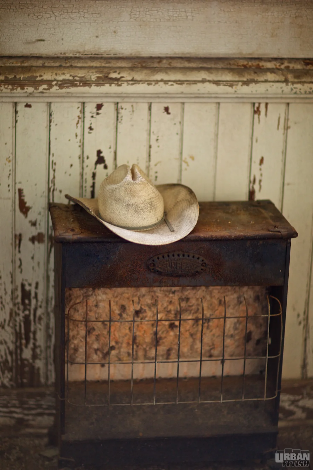 Cow Boy Hat On Heater